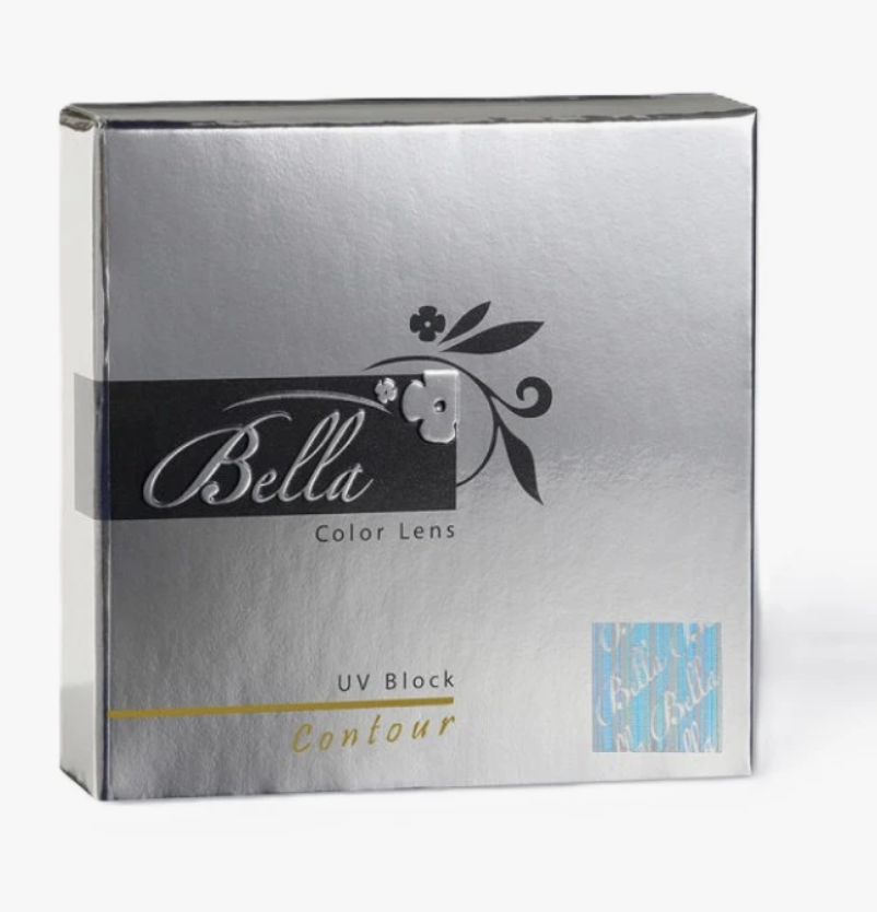 BELLA CONTOUR HAZEL MONTHLY COLOR CONTACT LENSES - 2 PACK