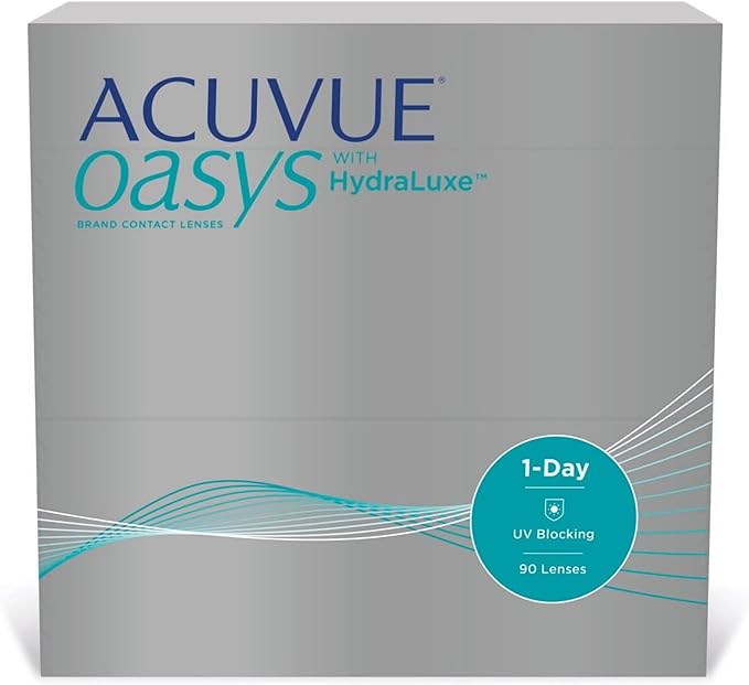 ACUVUE OASYS 1-DAY CLEAR CONTACT LENSES - 90 PACK