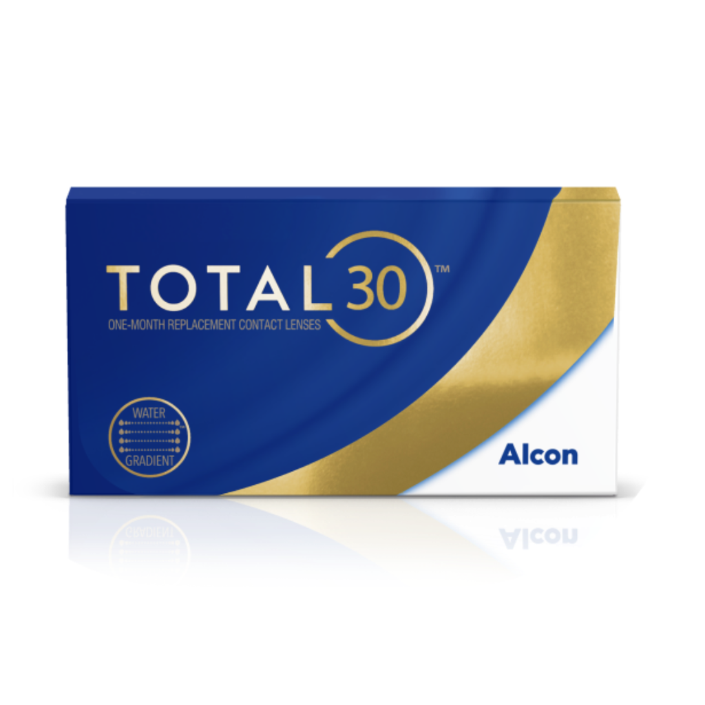 TOTAL30 MONTHLY CLEAR CONTACT LENSES  – 6 PACK