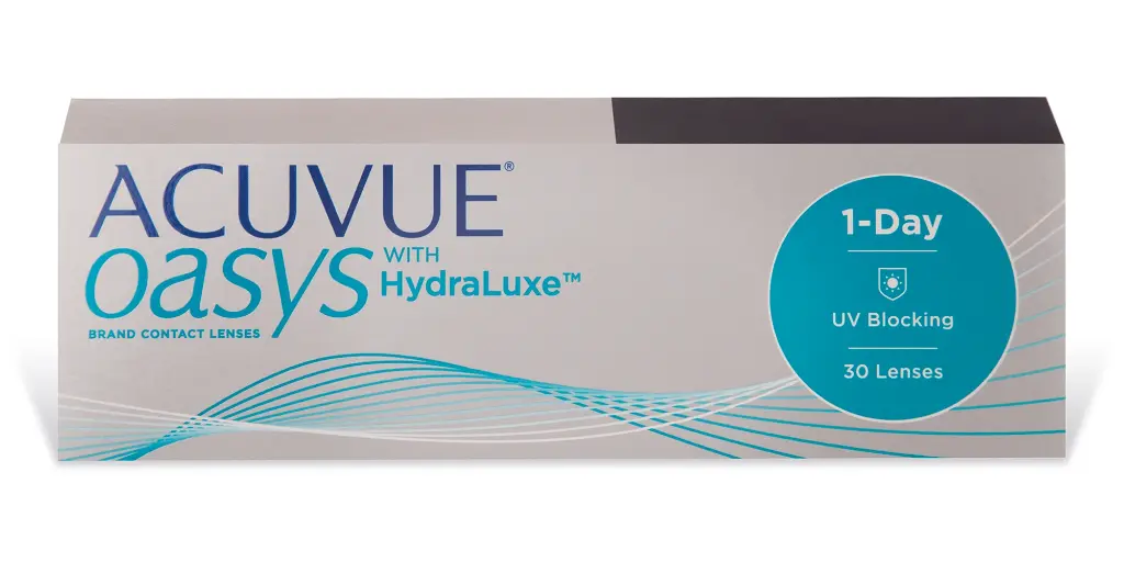 ACUVUE OASYS 1-DAY CLEAR CONTACT LENSES - 30 PACK