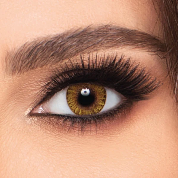 AIR OPTIX COLORS PURE HAZEL MONTHLY COLOR CONTACT LENSES – 2 PACK