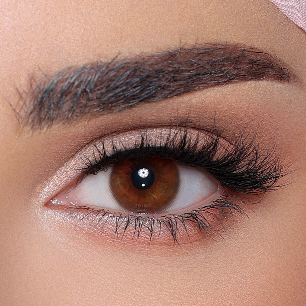 LUMINOUS CAPPUCCINO MONTHLY COLOR CONTACT LENSES - 2 PACK