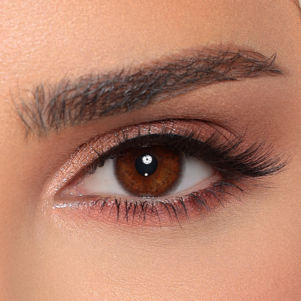 LUMINOUS ESPRESSO DAILY COLOR CONTACT LENSES - 2 PACK