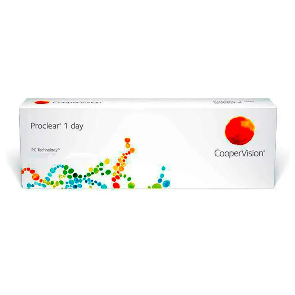 PROCLEAR 1 DAY DAILY CLEAR CONTACT LENSES – 30 PACK