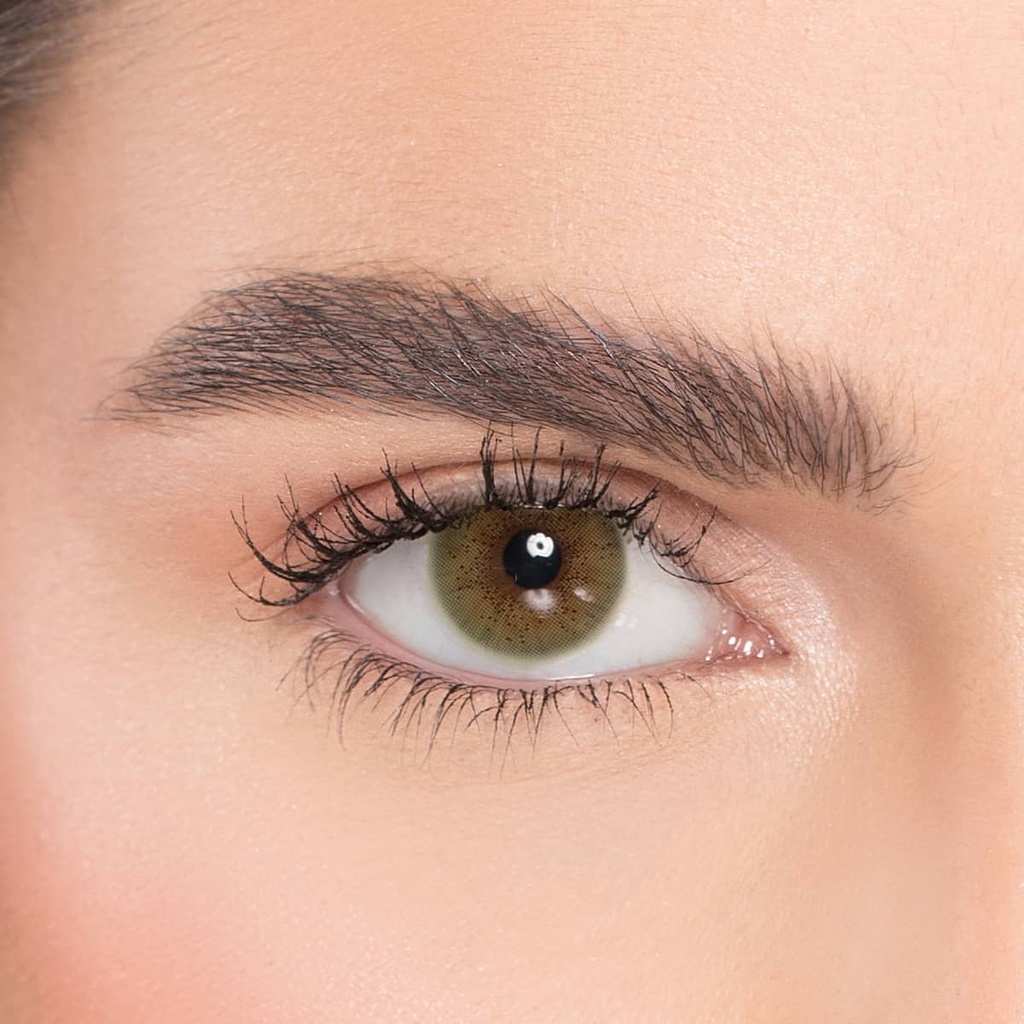 NATUREL CORE GREEN MONTHLY COLOR CONTACT LENSES - 2 PACK