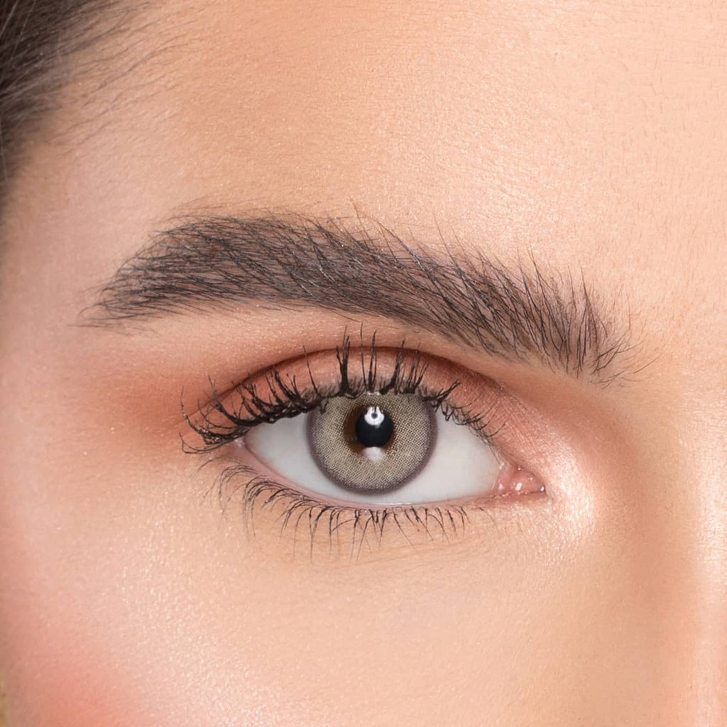 NATUREL LA GRAY MONTHLY COLOR CONTACT LENSES - 2 PACK