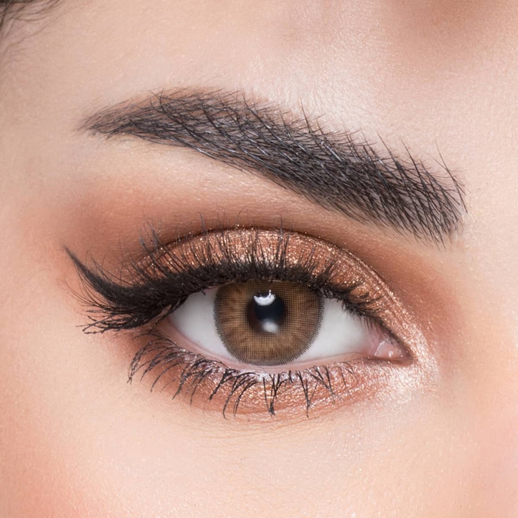 MYLENS ORO BROWN MONTHLY COLOR CONTACT LENSES - 2 PACK