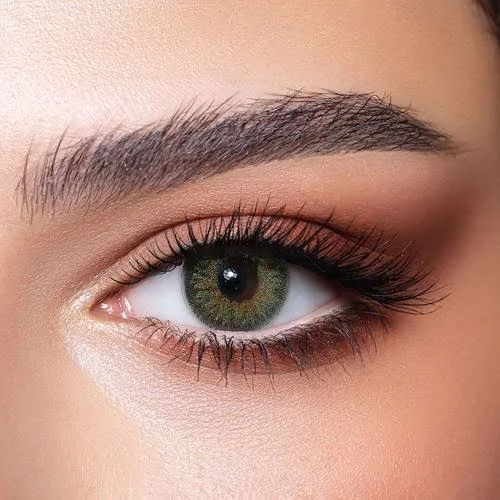 BELLA CONTOUR GREEN MONTHLY COLOR CONTACT LENSES - 2 PACK