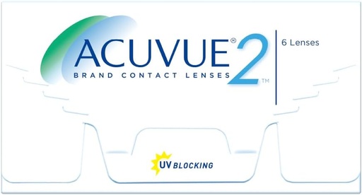 ACUVUE 2 CLEAR CONTACT LENSES - 6 PACK