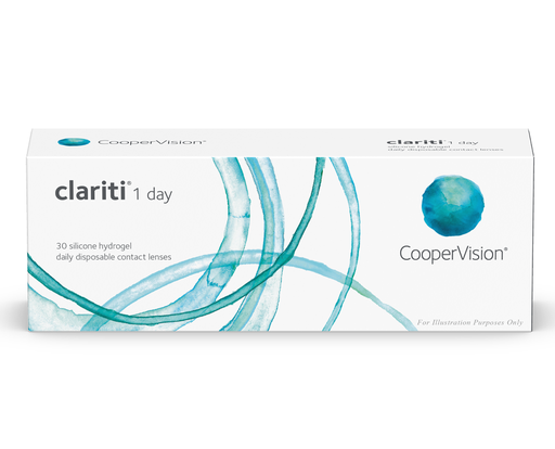 CLARITI 1 DAY CLEAR CONTACT LENSES – 30 PACK