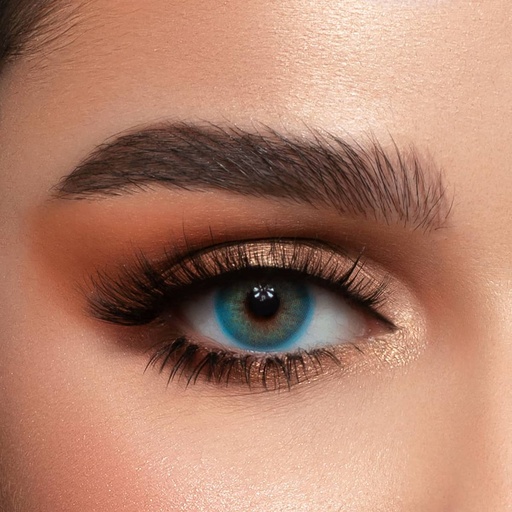LUMINOUS BLUE MONTHLY COLOR CONTACT LENSES - 2 PACK