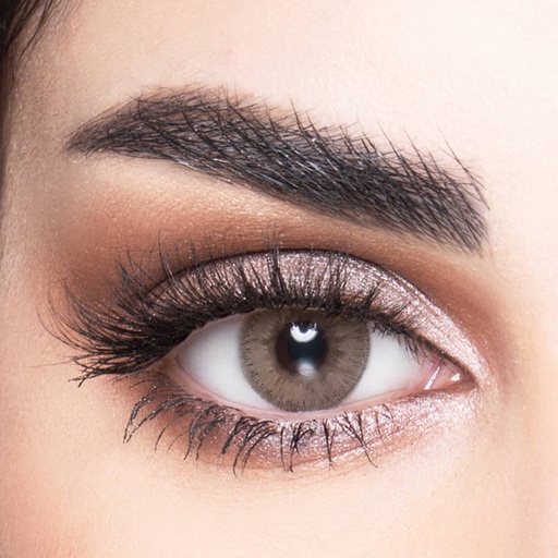 MY LENS LIGHT BROWN MONTHLY COLOR CONTACT LENSES - 2 PACK