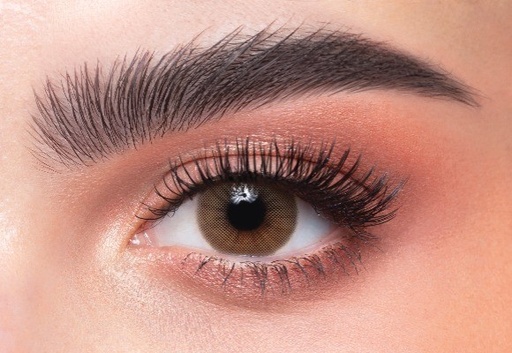 DAHAB CREAMY MONTHLY COLOR CONTACT LENSES - 2 PACK