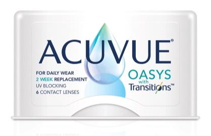 Acuvue Oasys with Transitions Light Intelligent Technology